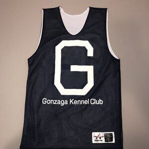 Gonzaga Bulldogs Basketball Kennel Club Reversible Jersey Small